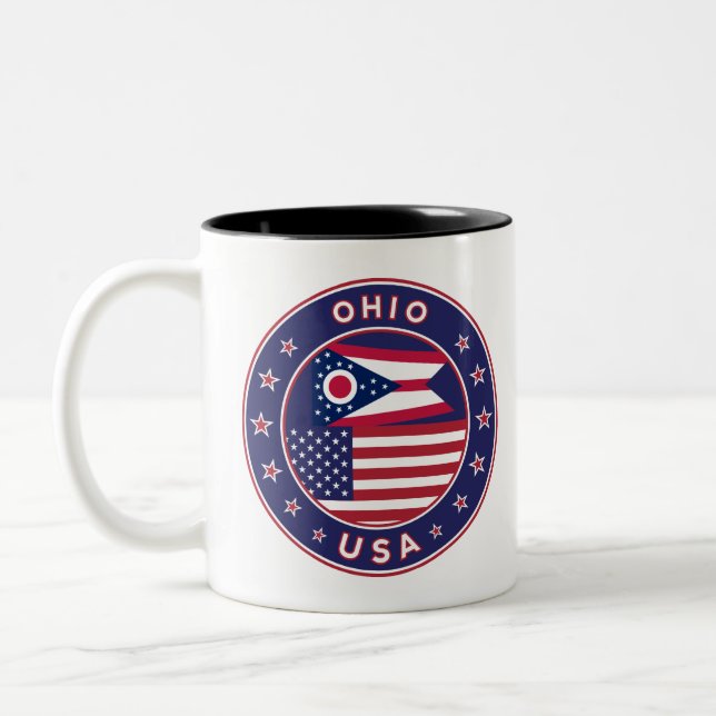 Ohio Zweifarbige Tasse (Links)