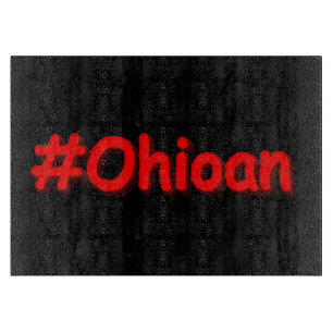 "#Ohioan " Niedliches Design. Jetzt kaufen Schneidebrett
