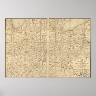 Ohiopostweg Poster