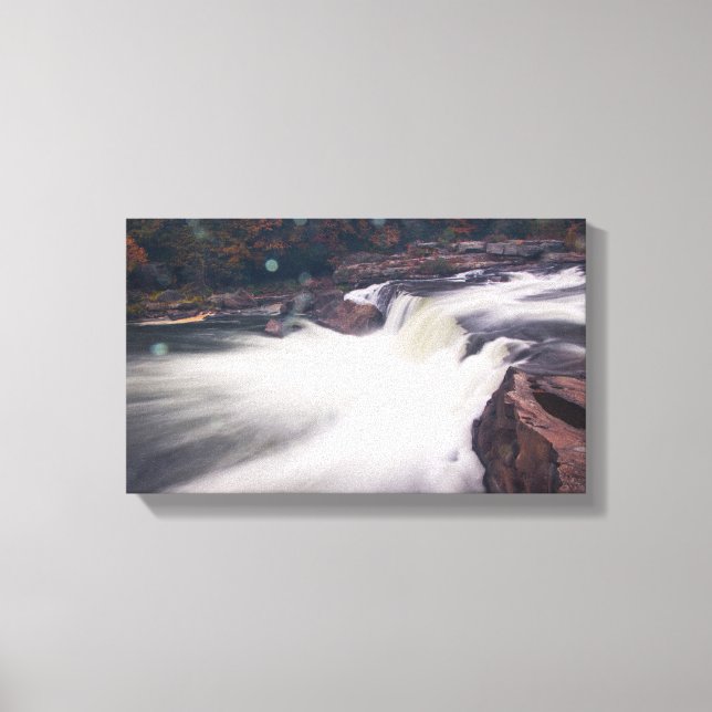 Ohiopyle Falls, Pennsylvania Leinwanddruck (Vorderseite)