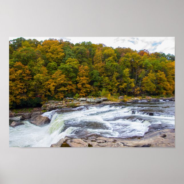 Ohiopyle Falls, Pennsylvania Poster (Vorne)