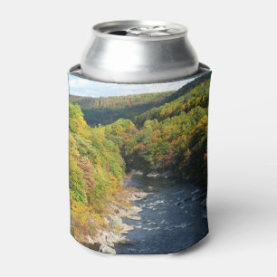 Ohiopyle Fluss im Herbst I Pennsylvania Herbst Dosenkühler