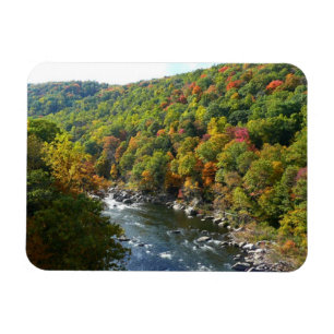 Ohiopyle Fluss im Herbst II Pennsylvania Herbst Magnet