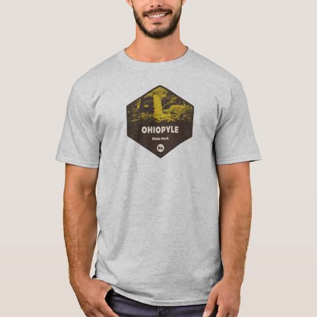 Ohiopyle Staat Park Pennsylvania T-Shirt (Vorderseite)