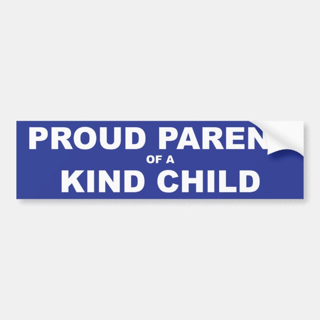 Ohlone Bumper Sticker - Vintage Proud Parent Autoaufkleber (Vorne)