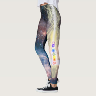 Ohm Chakra Yoga-Hosen-Leggings Leggings