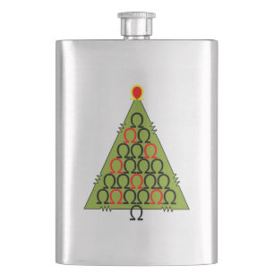 Ohm Christmas Tree Flachmann