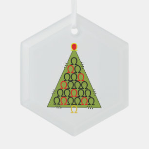 Ohm Christmas Tree Ornament Aus Glas