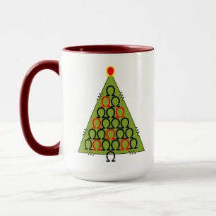 Ohm Christmas Tree Tasse