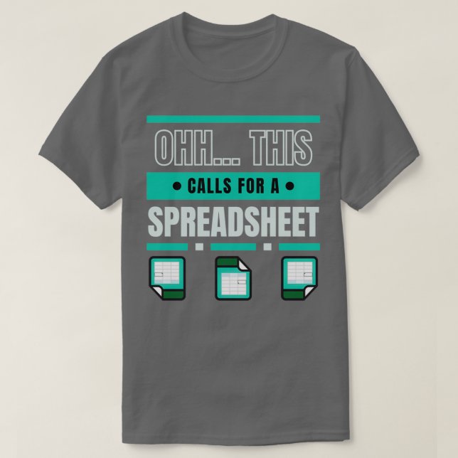 Ohm dies erfordert eine Tabelle 3 T-Shirt (Design vorne)