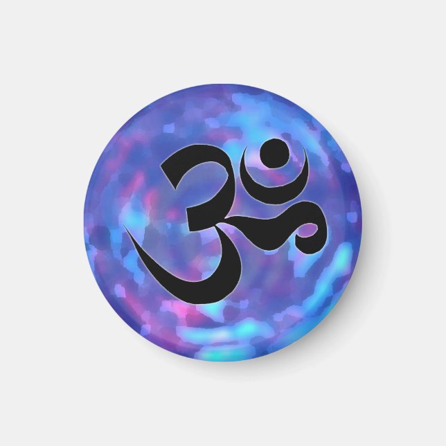 Ohm für Yoga Magnet Wahl der Größen (Vorne)