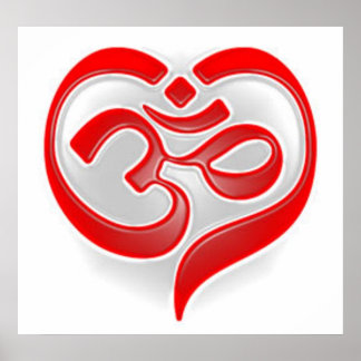 Ohm - Herzplakat Poster