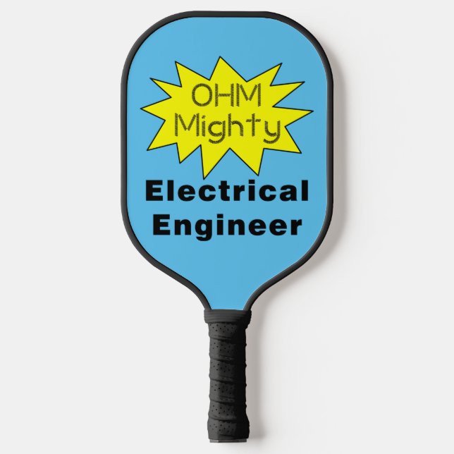 Ohm Mighty Electrical Engineer Pickleball Schläger (Vorderseite)