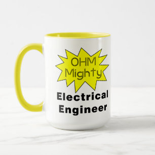 Ohm Mighty Electrical Engineer Tasse