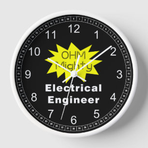 Ohm Mighty Electrical Engineer Uhr