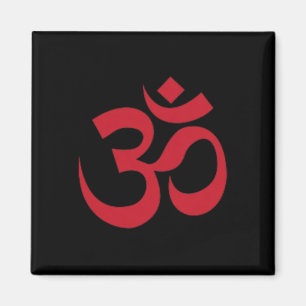 Ohm Om Symbol Yoga und Meditation Design Magnet