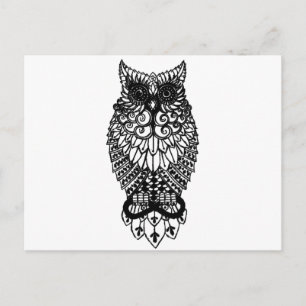 Ohm Owl Postkarte
