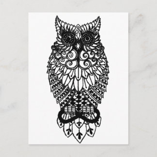 Ohm Owl Postkarte