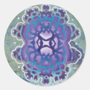 Ohm Runder Aufkleber