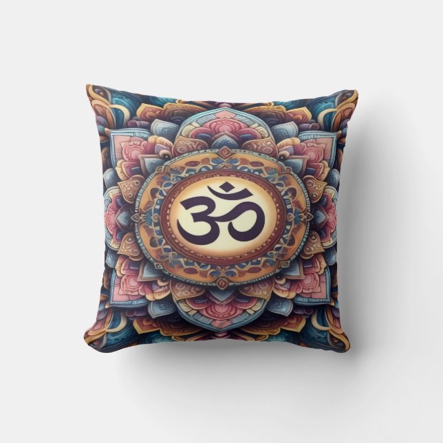 Ohm Throw Kissen (Vorderseite)