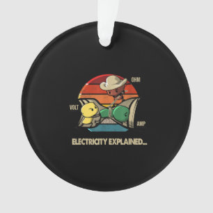 Ohm Volt Amp Electrical erklärt Ornament