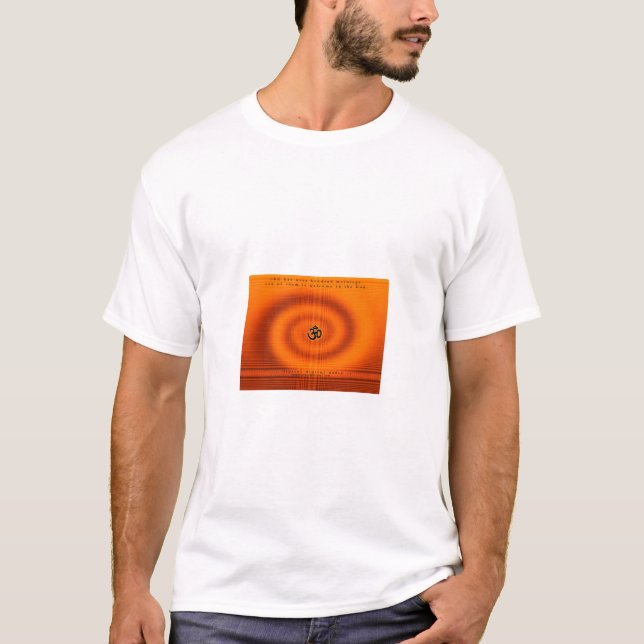 OHM - Willkommen zum Gott T-Shirt (Vorderseite)
