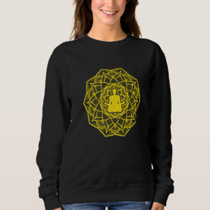 Ohm Yoga Drittes Auge Isha Hindu Linga  1 Sweatshirt