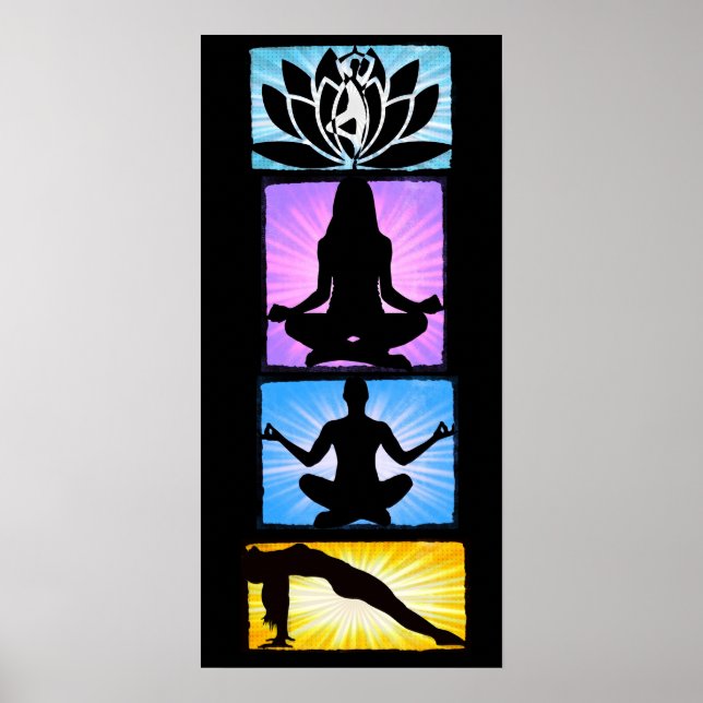 Ohm Yoga Medical Poster (Vorne)