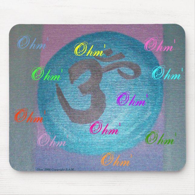 Ohm Yoga-Power Mousepad (Vorne)