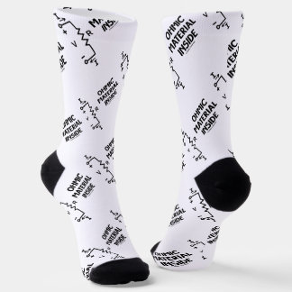 Ohmisches Material in Ohm's Law Spaß Socken