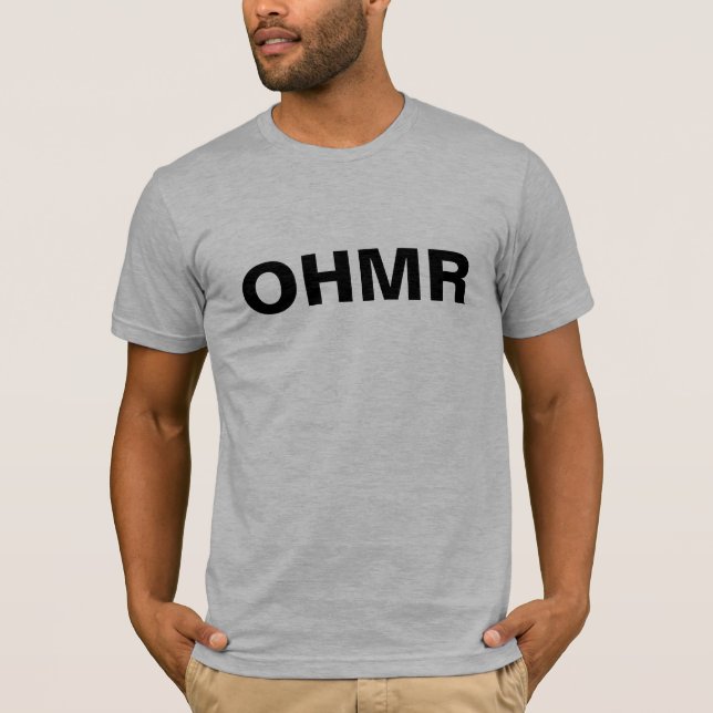 OHMR körperliches Training T T-Shirt (Vorderseite)