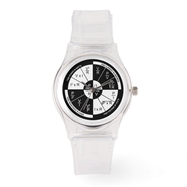 Ohmsches Gesetz Armbanduhr (Vorderseite)