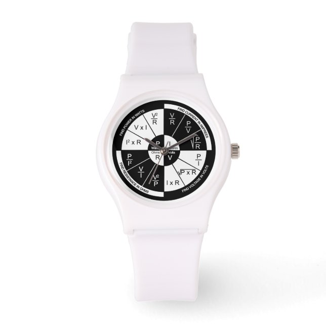 Ohmsches Gesetz Armbanduhr (Vorderseite)