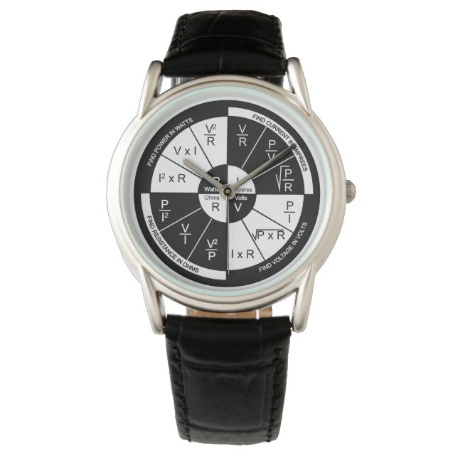 Ohmsches Gesetz Armbanduhr (Vorderseite)
