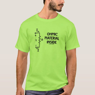 Ohm'sches Material-Innere (das Gesetz des Ohms) T-Shirt