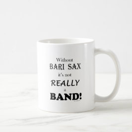 Ohne Bari Sax - Band Tasse