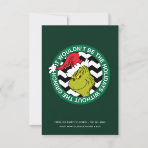 Ohne den Grinch wären die Feiertage nicht dasselbe Karte