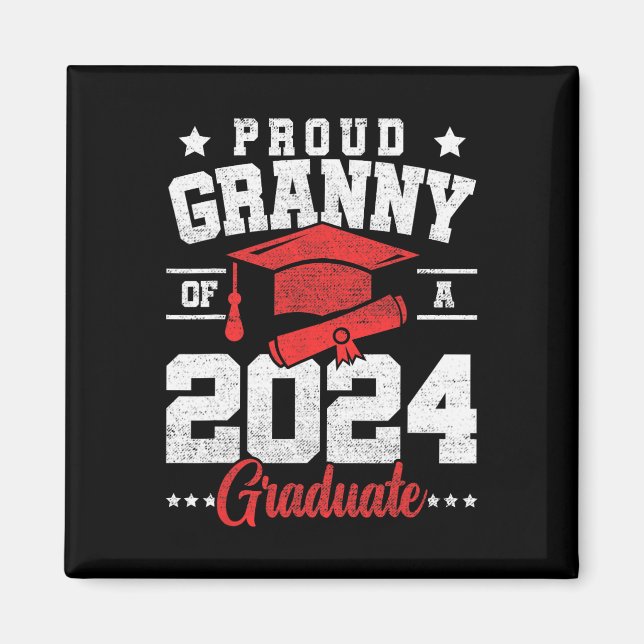 OHNE EINEN KL VON 2024 Abschluss Magnet (Vorne)