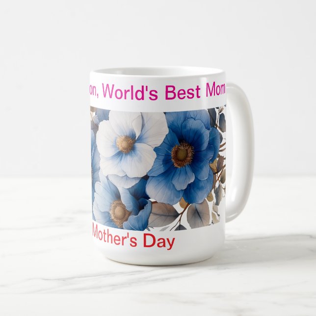 Ohne Frage Welten beste Mama Tasse (VorderseiteRechts)