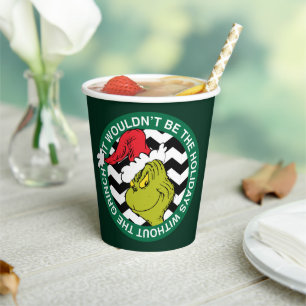 Ohne Grinch wären die Feiertage nicht dasselbe Pappbecher