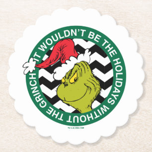 Ohne Grinch wären die Feiertage nicht dasselbe Untersetzer
