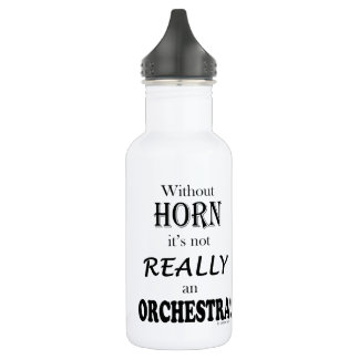 Ohne Horn - Orchester Edelstahlflasche