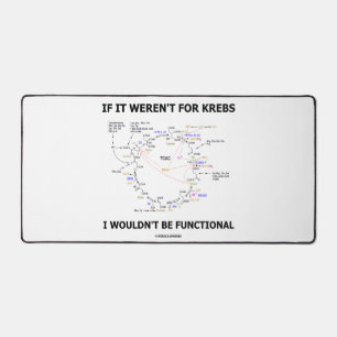 Ohne Krebs wäre ich nicht funktionell Schreibtischunterlage