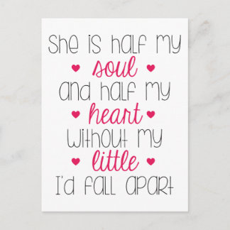 Ohne mein bisschen postkarte