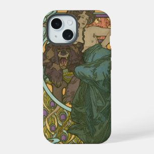 Ohne Titel von Alphonse Mucha (1902) iPhone 15 Hülle