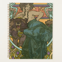 Ohne Titel von Alphonse Mucha (1902) Planer