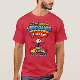 Ohne Videospiele T-Shirt