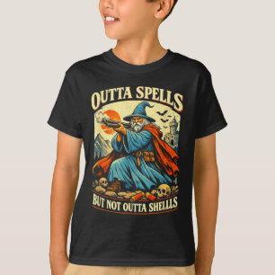 Ohne Zauber aber nicht ohne Muscheln Zauberer Fant T-Shirt