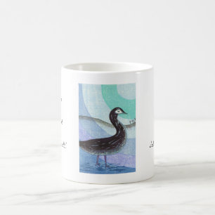 Ohnishi Yasuko Winters Day ukiyo-e Vogelkunst Tasse