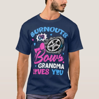 Ohnmacht oder Bows Oma Lieben Sie Geschlecht offen T-Shirt
